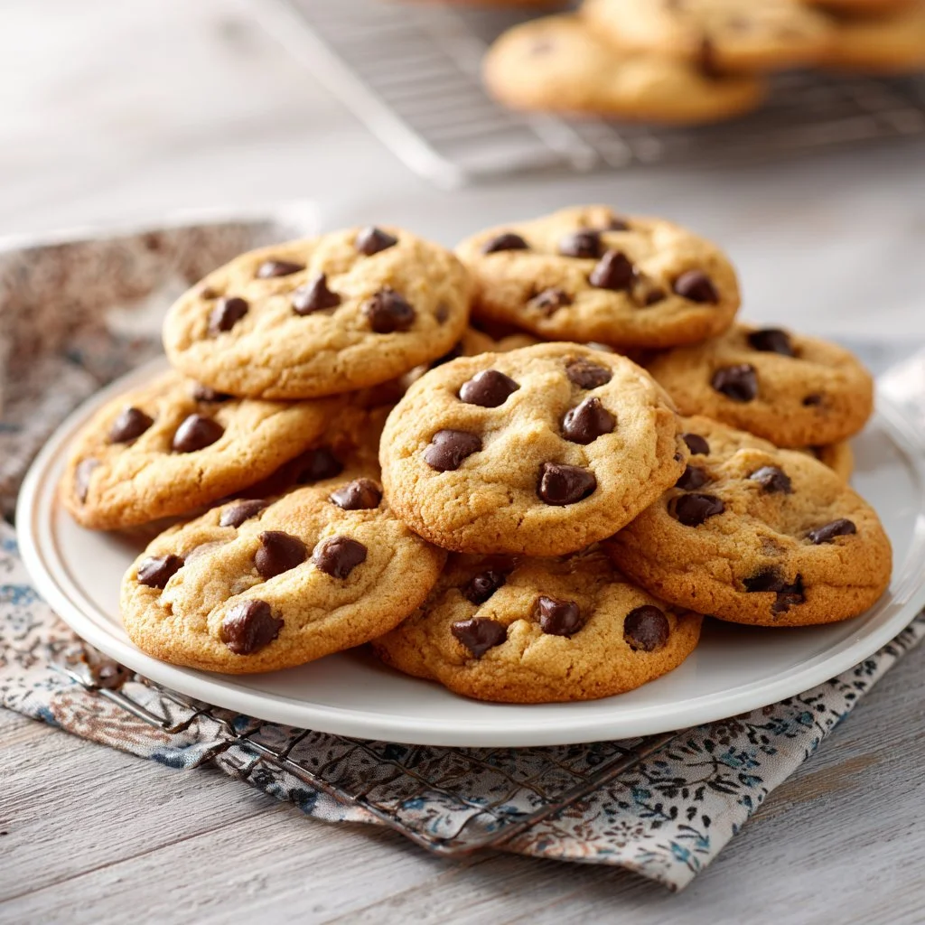 Joanna Gaines chocolate chip cookies fresh out of the oven