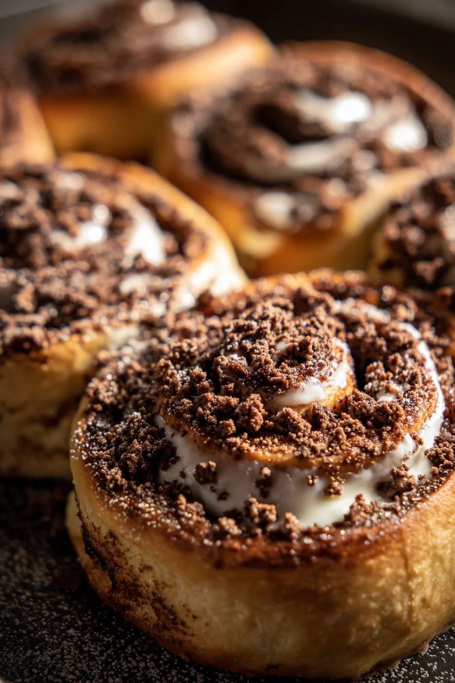 Cinnamon Chocolate Cookie Rolls