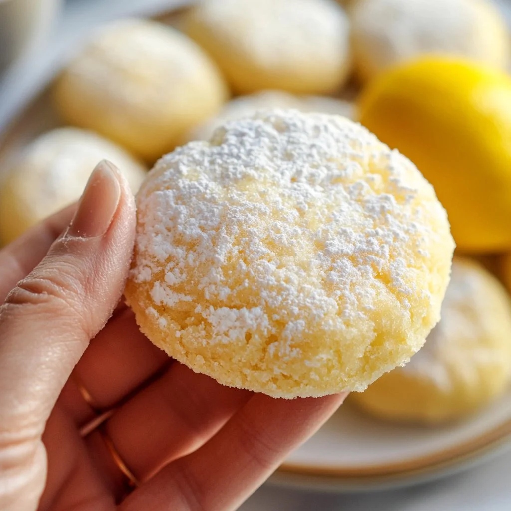 Deliciously moist lemon cake topped with a zesty icing and lemon slices.