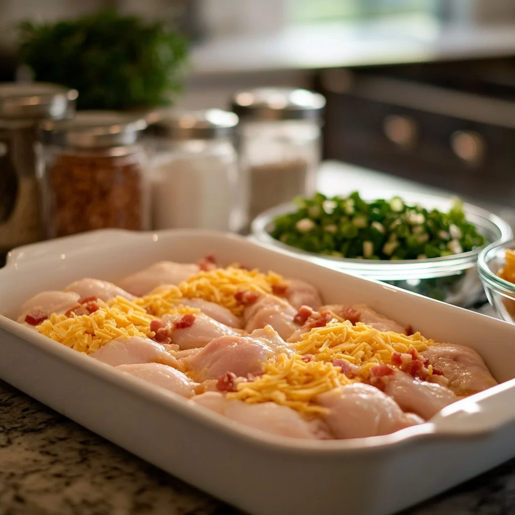 Delicious Million Dollar Chicken recipe featuring tender chicken and spices.