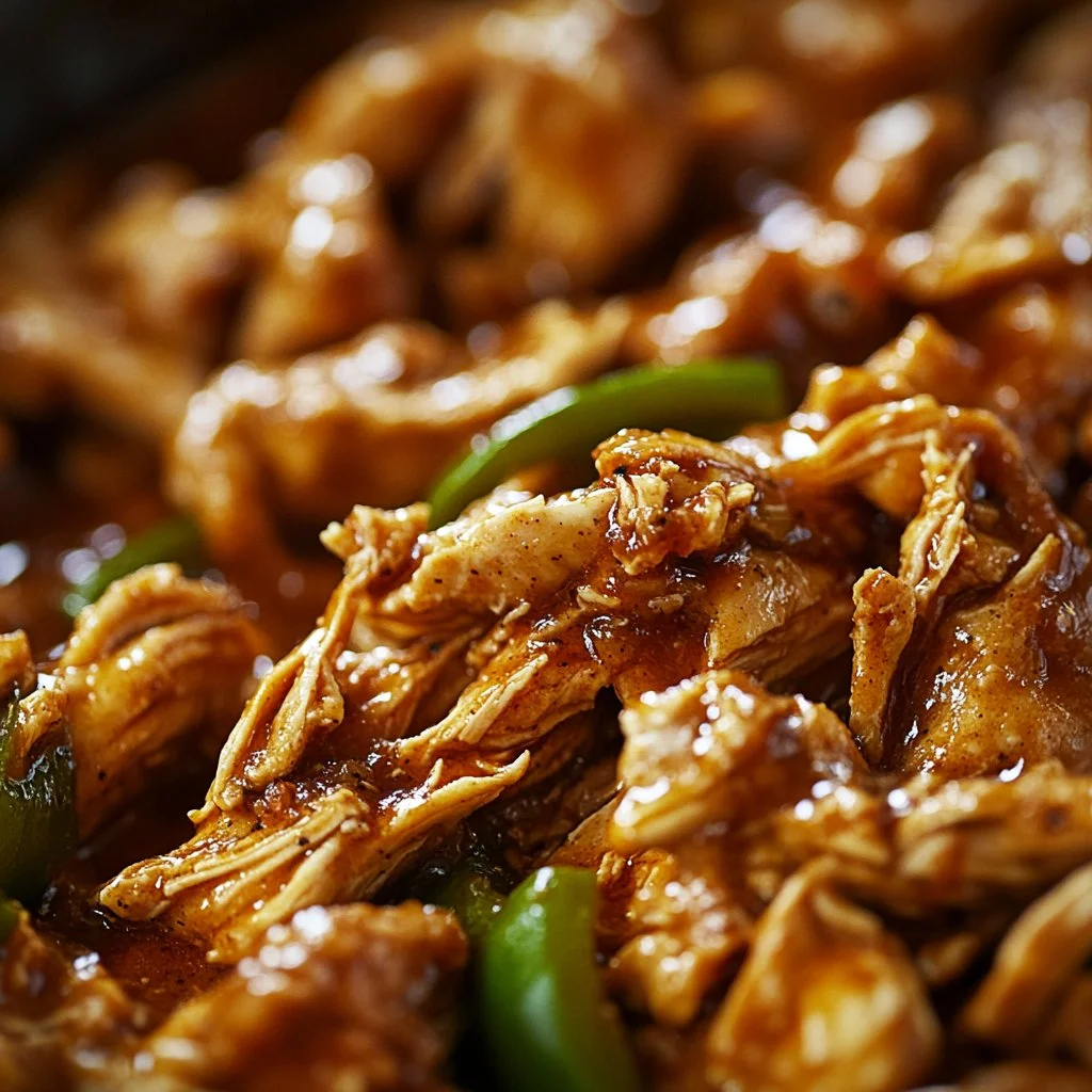 Delicious Mississippi Chicken served with sides