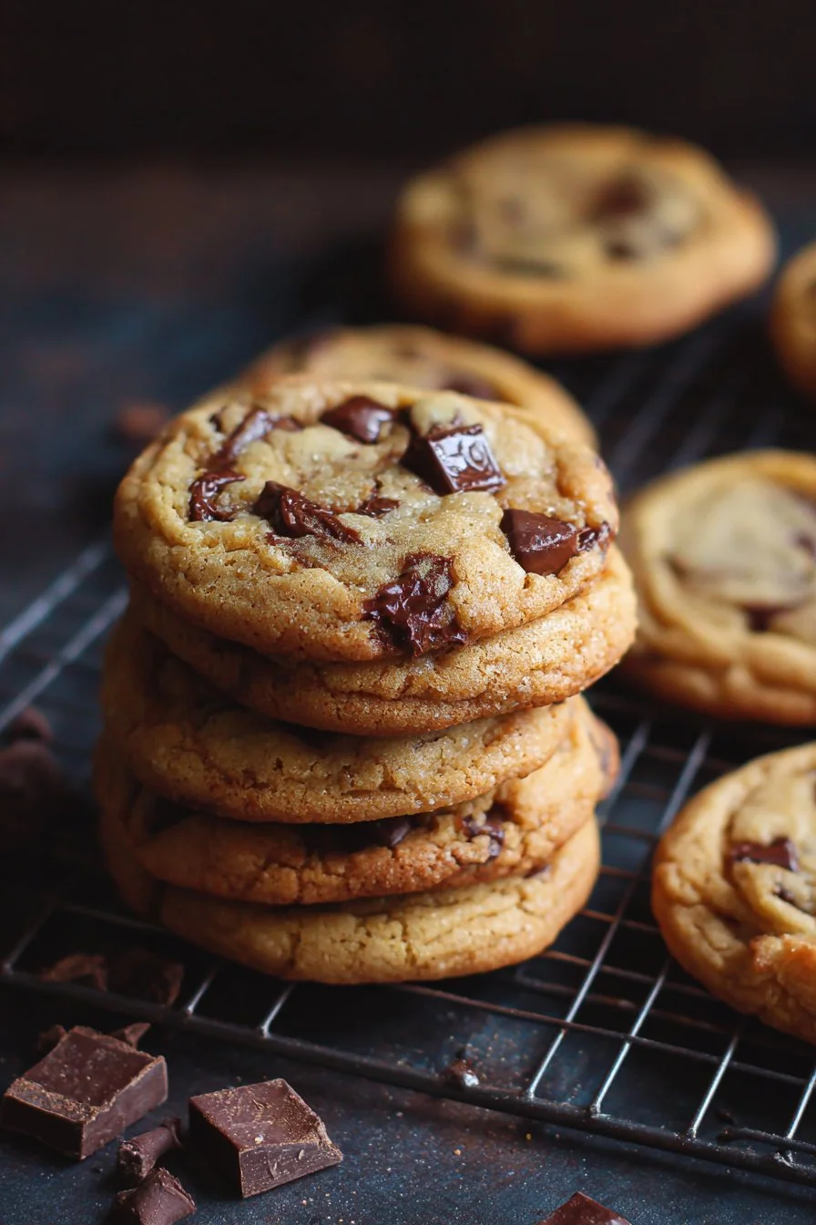 Chewy Chocolate Chip Cookies | Soft, Thick & Delicious