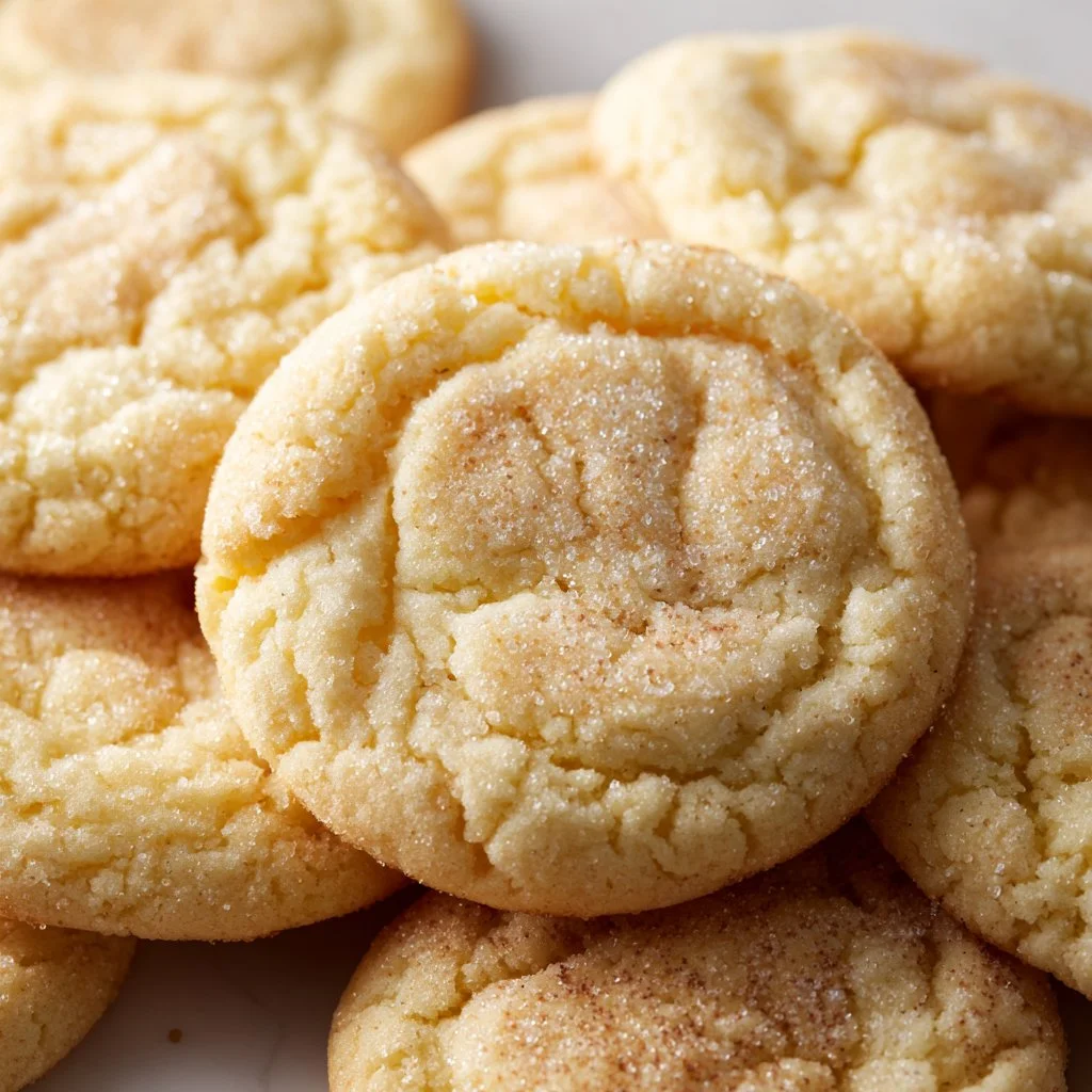 Baked sugar cookies with colorful icing and sprinkles on a plate.