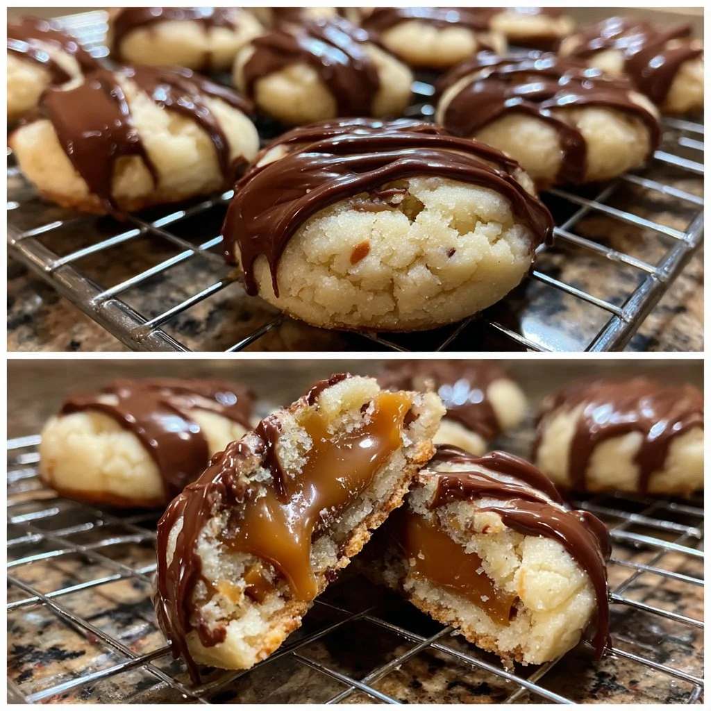 Homemade Twix Cookies