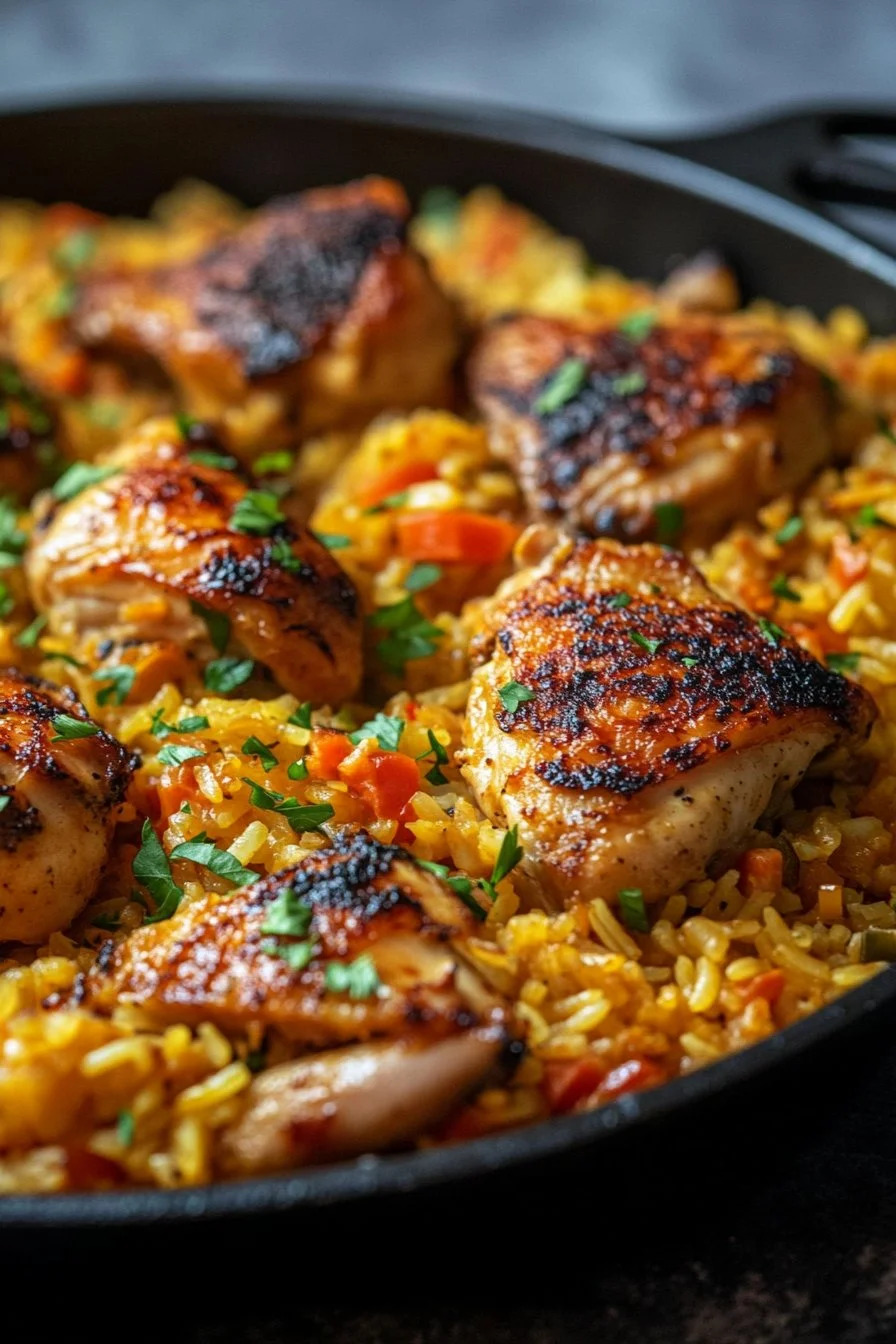 One-Pot Chicken and Rice