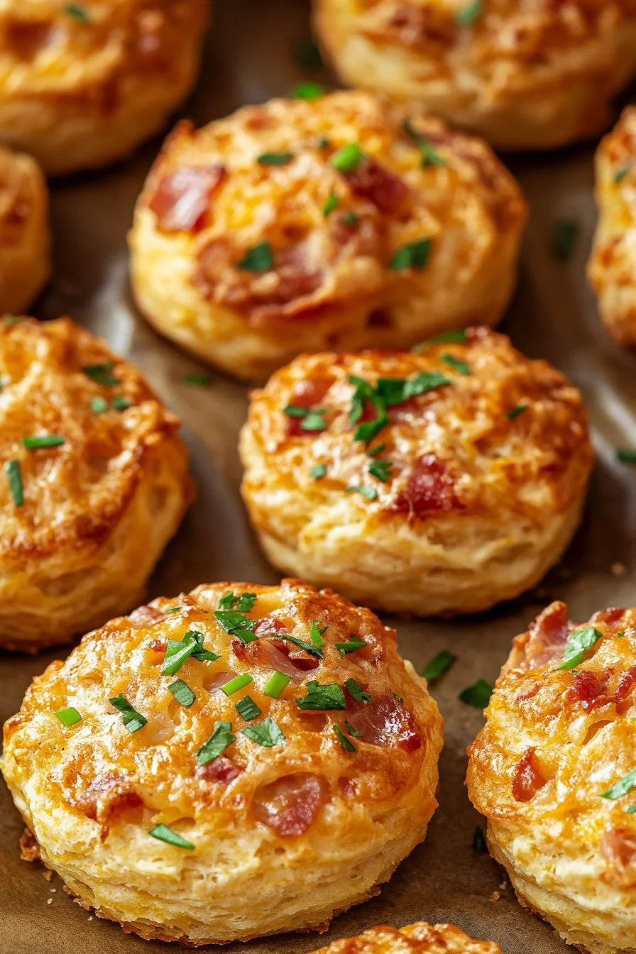 The Best Bacon Cheddar Biscuits!