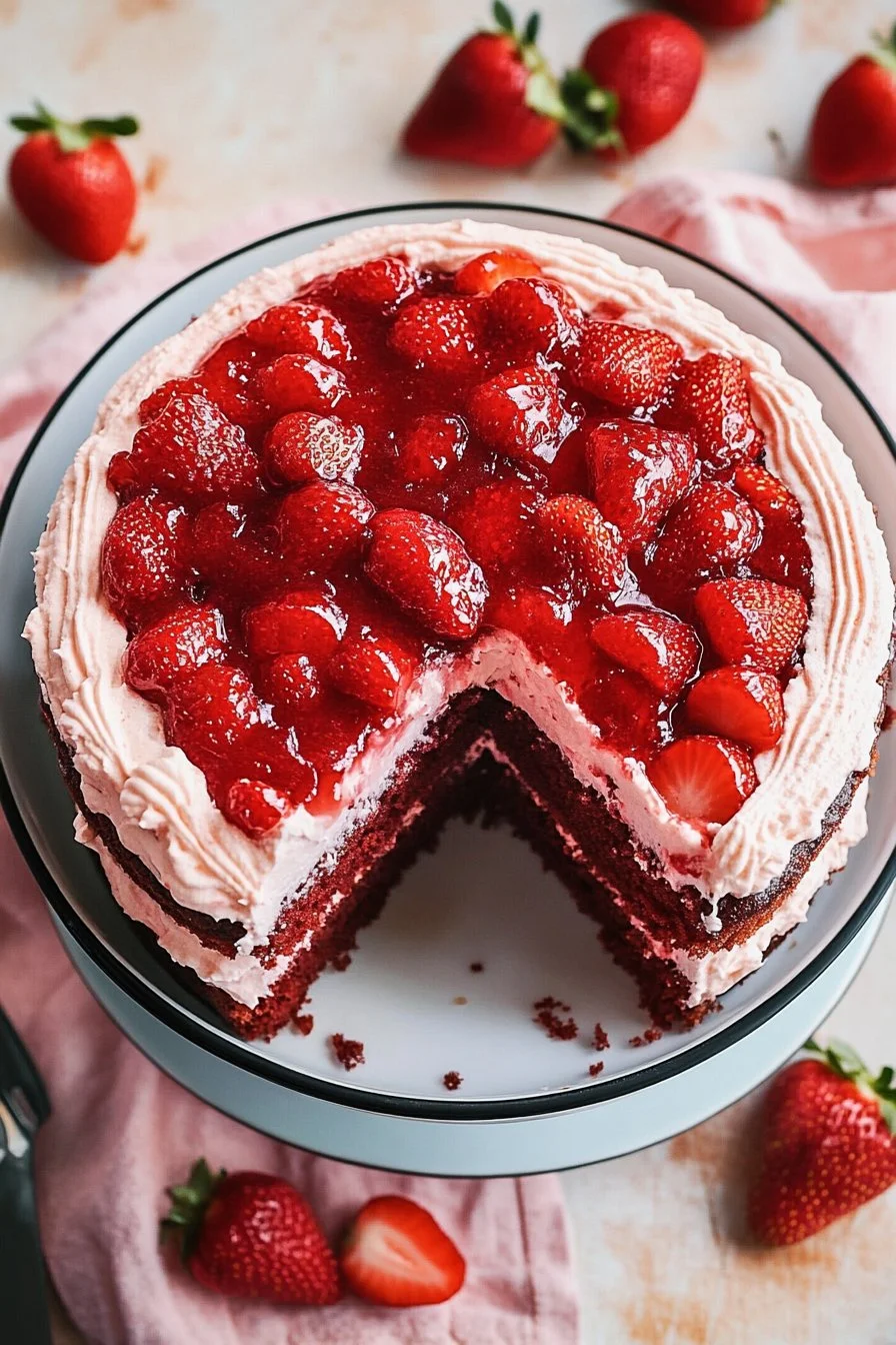 Strawberry Cake Filling