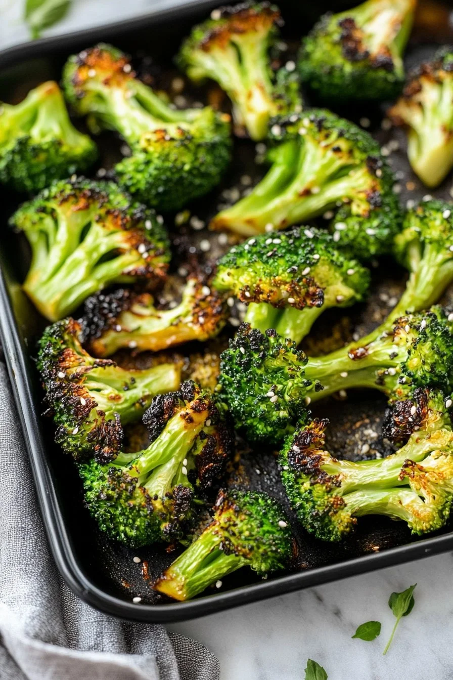 Roasted Miso Broccoli