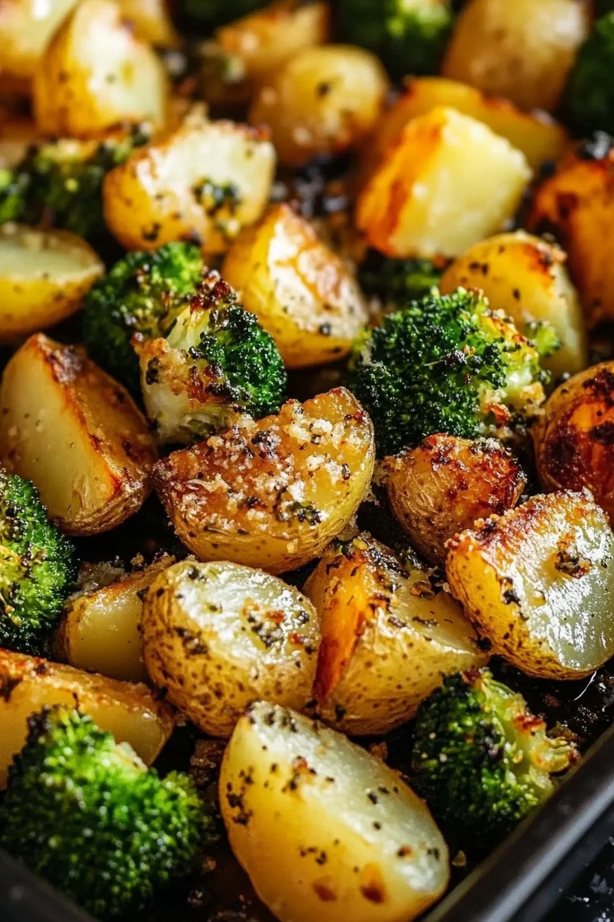 Easy Roasted Potatoes and Broccoli Recipe | Simple & Tasty