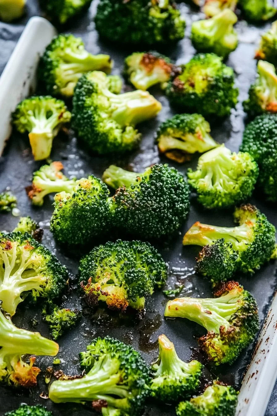 Easy Crispy Oven Roasted Broccoli