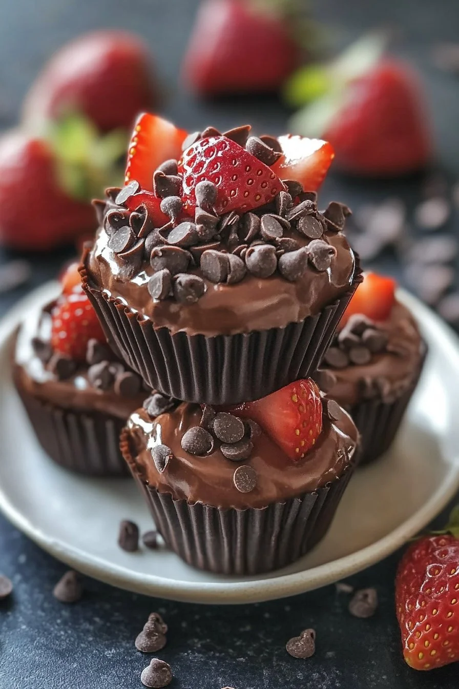 Chocolate Strawberry Yogurt Clusters