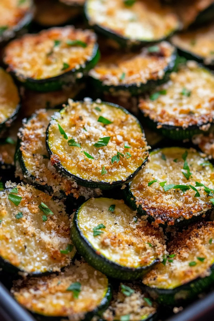 Baked Parmesan Zucchini