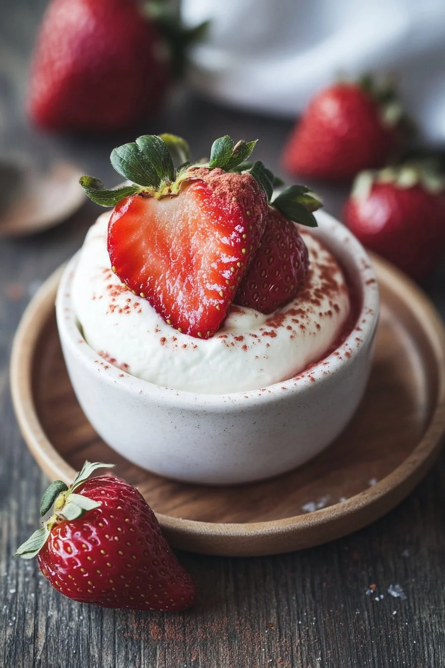 Strawberries with Cream