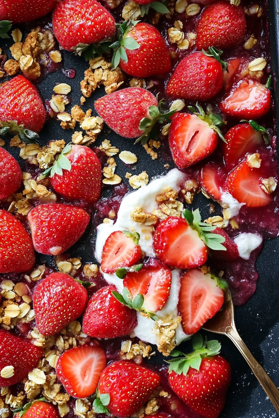 Fresh Strawberry Crisp