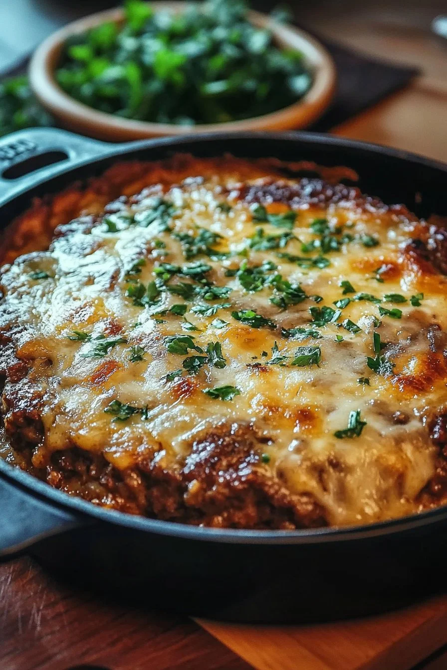 Amish Hamburger Steak Bake