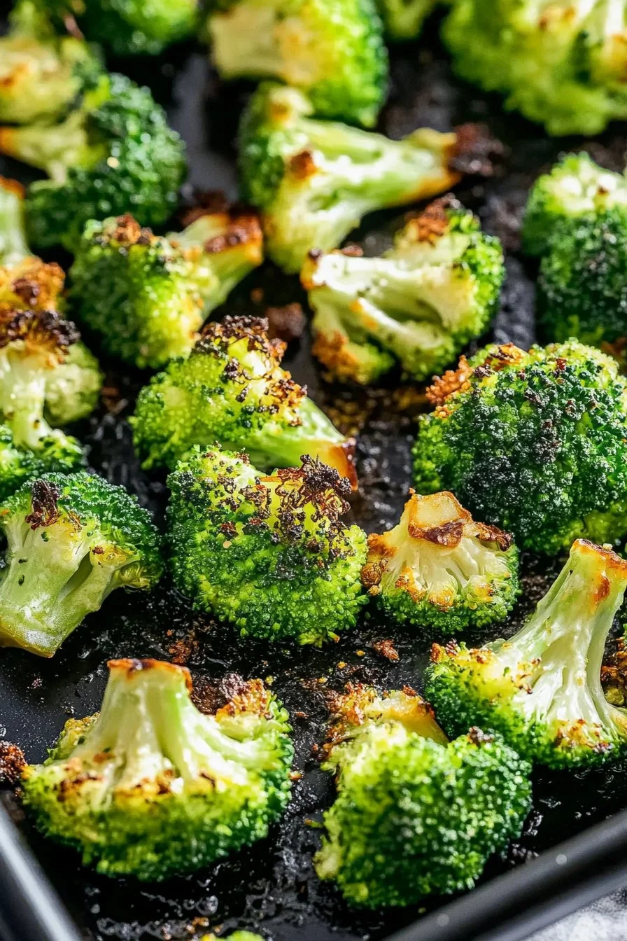 Easy Crispy Oven Roasted Broccoli