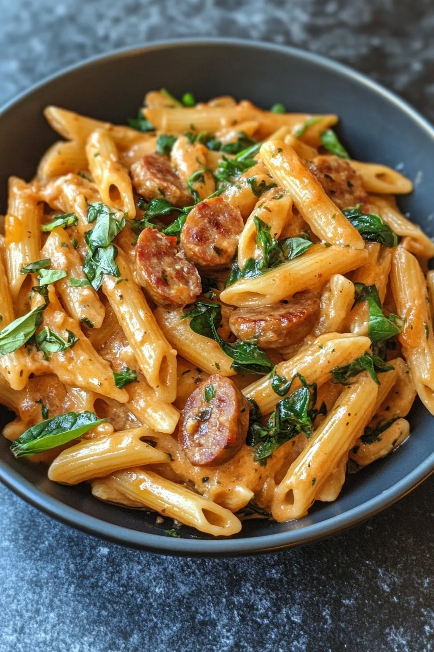 Creamy Smoked Sausage Pasta - A Rich & Flavorful Comfort Dish