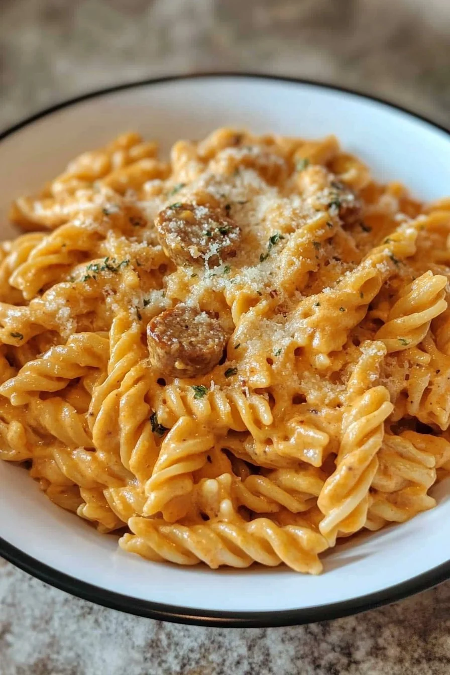 Creamy Tuscan Sausage Pasta