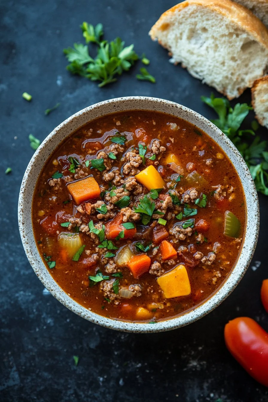 Hamburger Soup