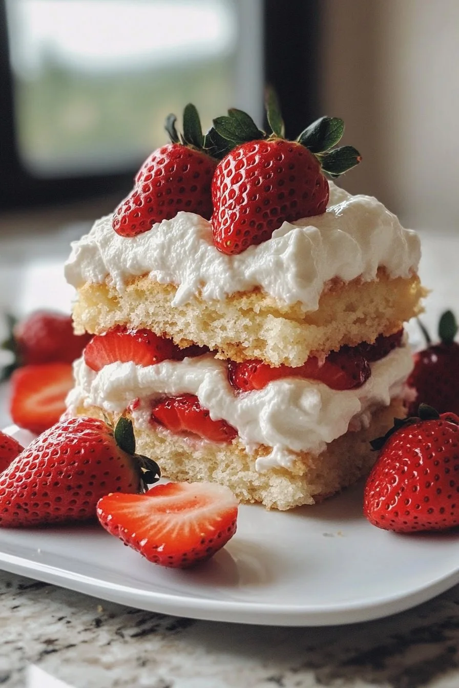 Irresistible Homemade Strawberry Shortcake—Sweet, Fluffy & Fresh - mommyplates