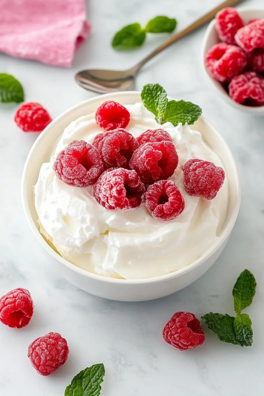 Refreshing Greek Yogurt Jello Fluff