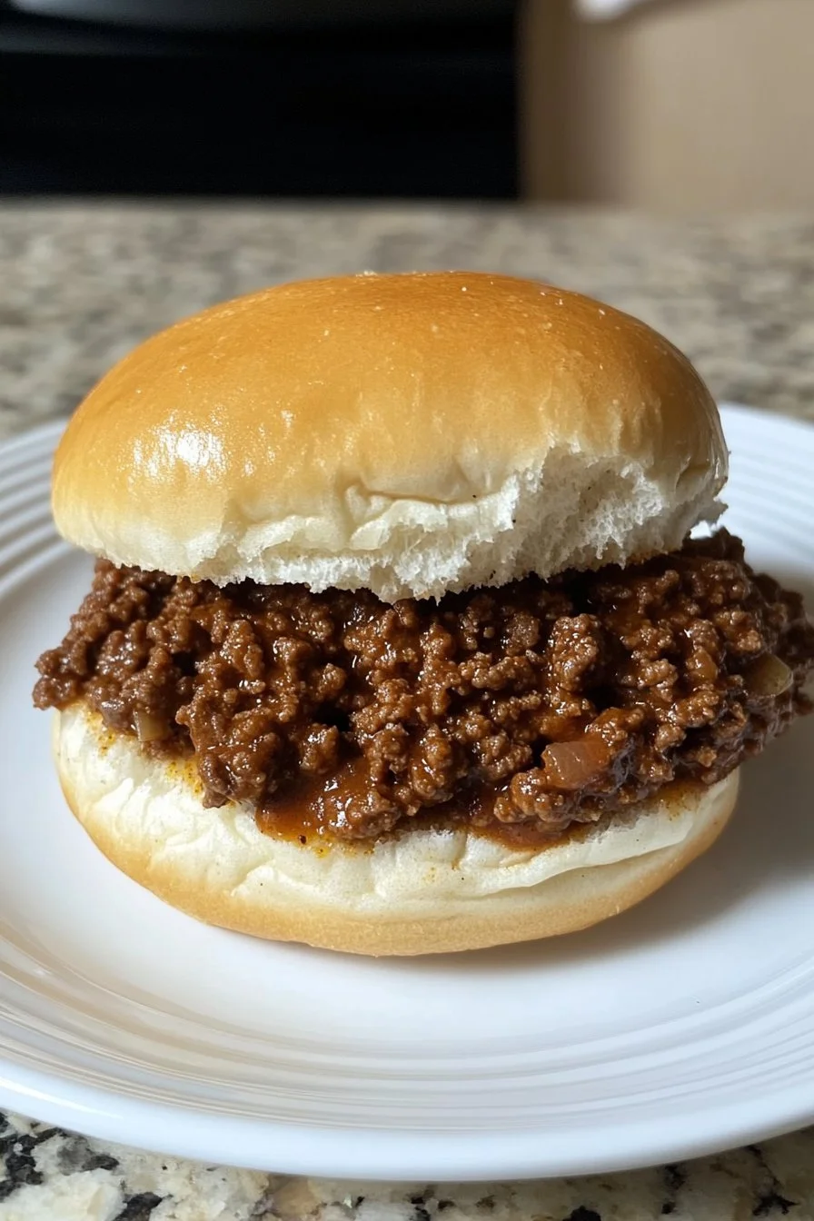 Homemade Sloppy Joes