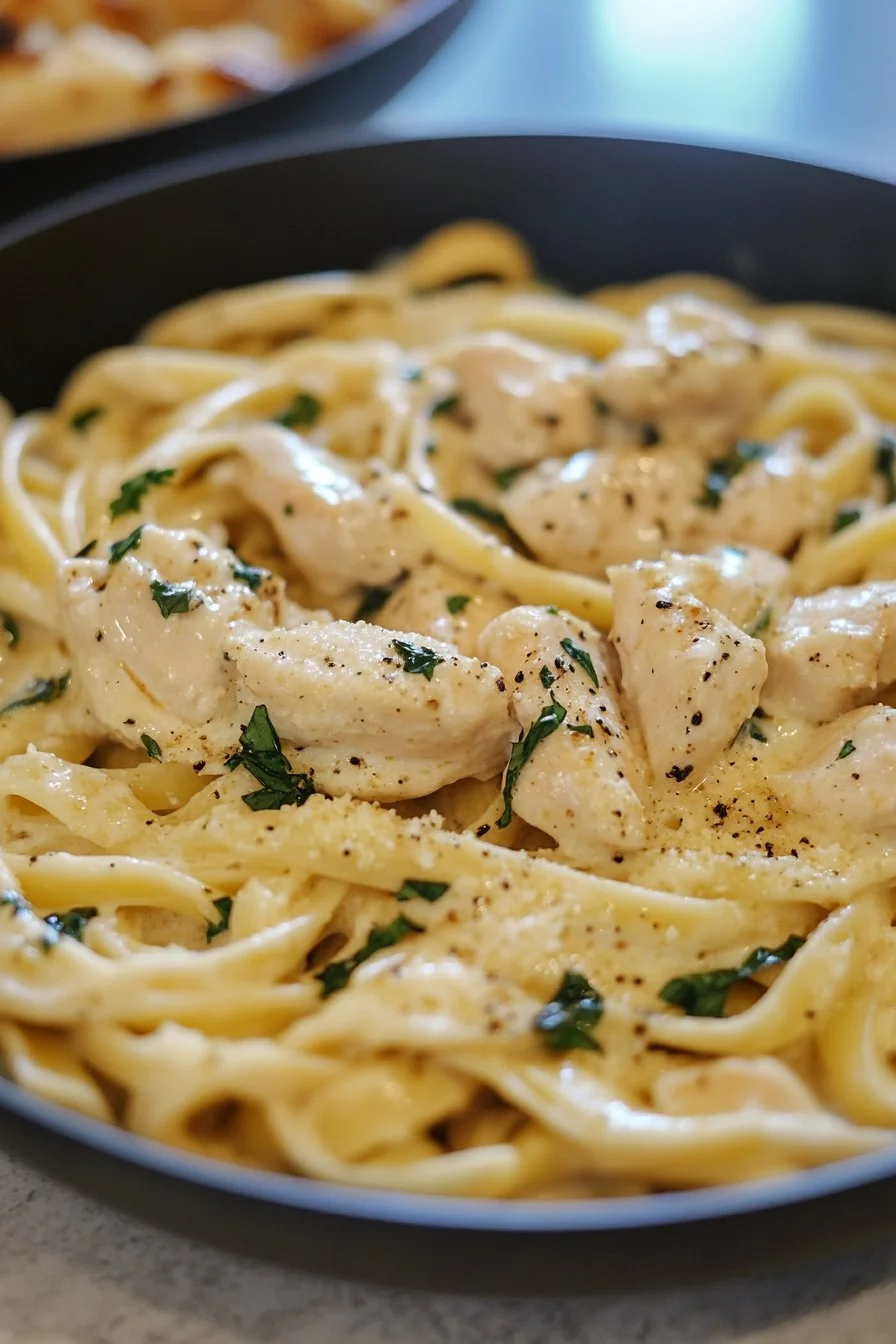 Quick and Delicious Creamy Ricotta Chicken Pasta