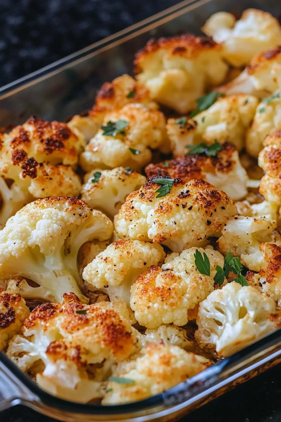 Oven-Roasted Cauliflower
