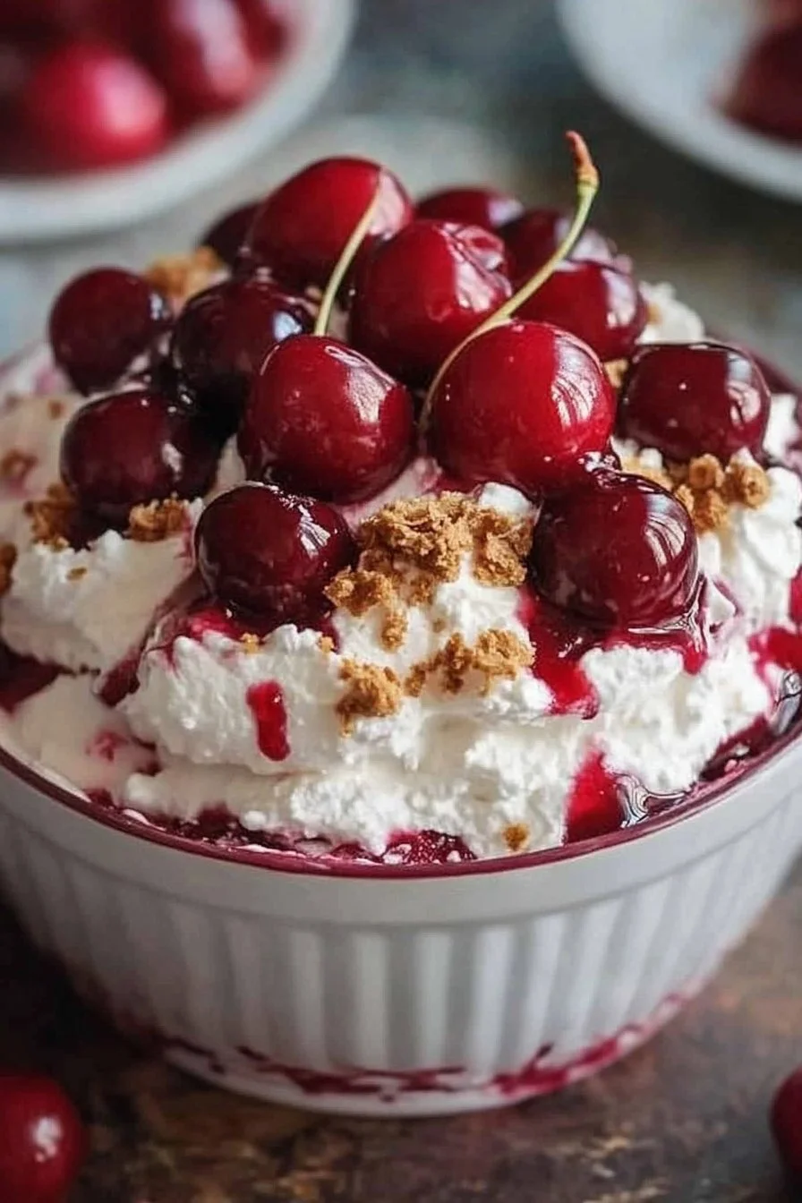 Cherry Cheesecake Fluff Recipe: Easy No-Bake Dessert