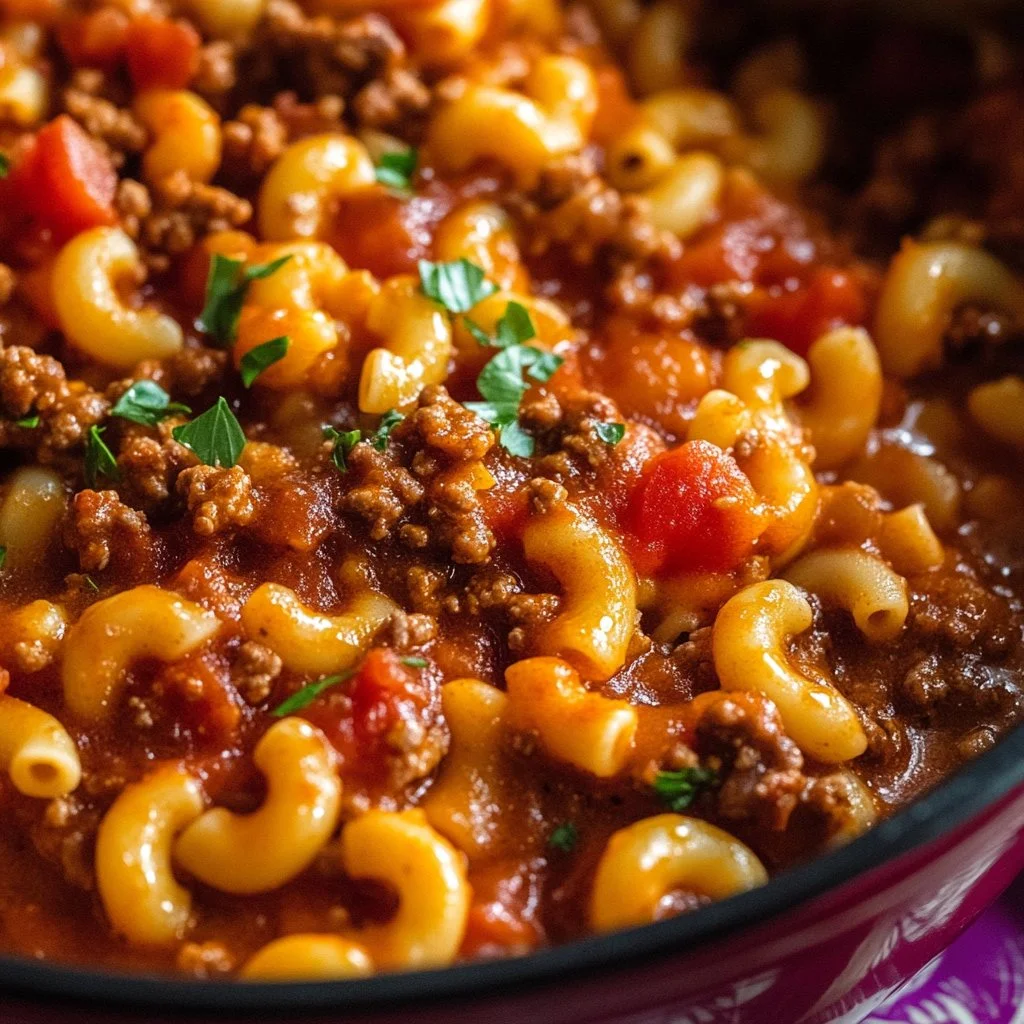 Bowl of classic goulash with beef and vegetables, a comforting dish