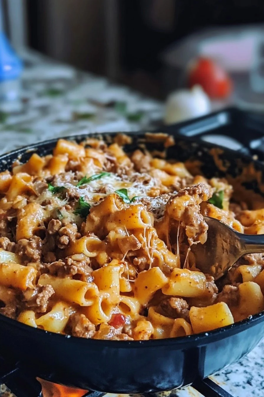 Creamy Beef Pasta