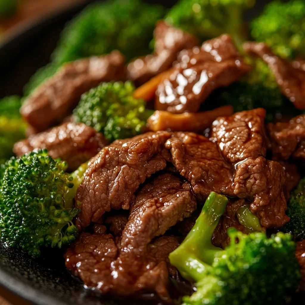 Delicious easy beef and broccoli stir-fry served in a bowl