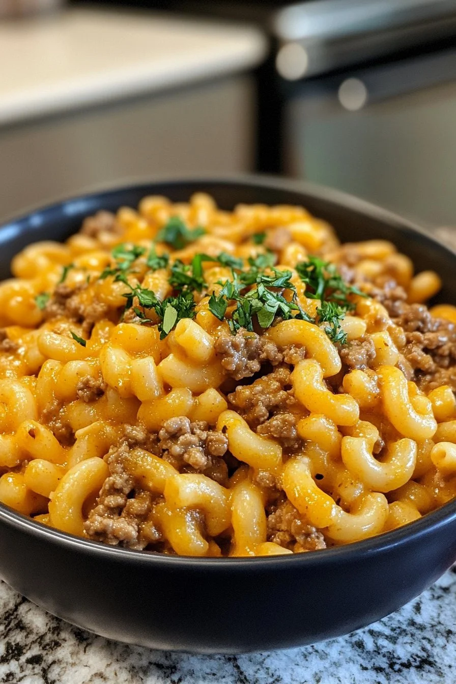 Homemade Hamburger Helper