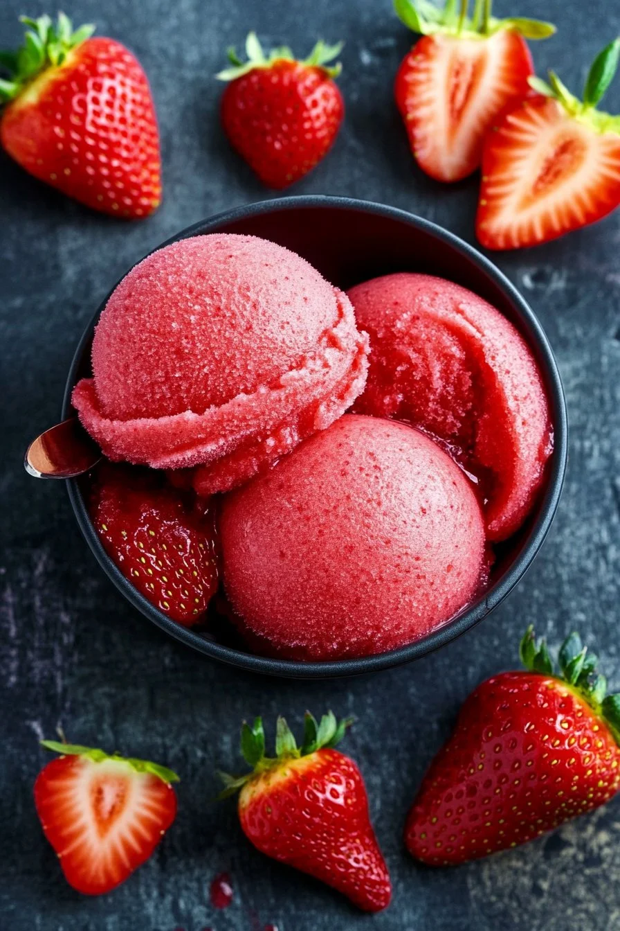 Strawberry Sorbet