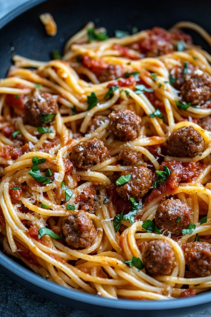 Spicy Sausage Pasta