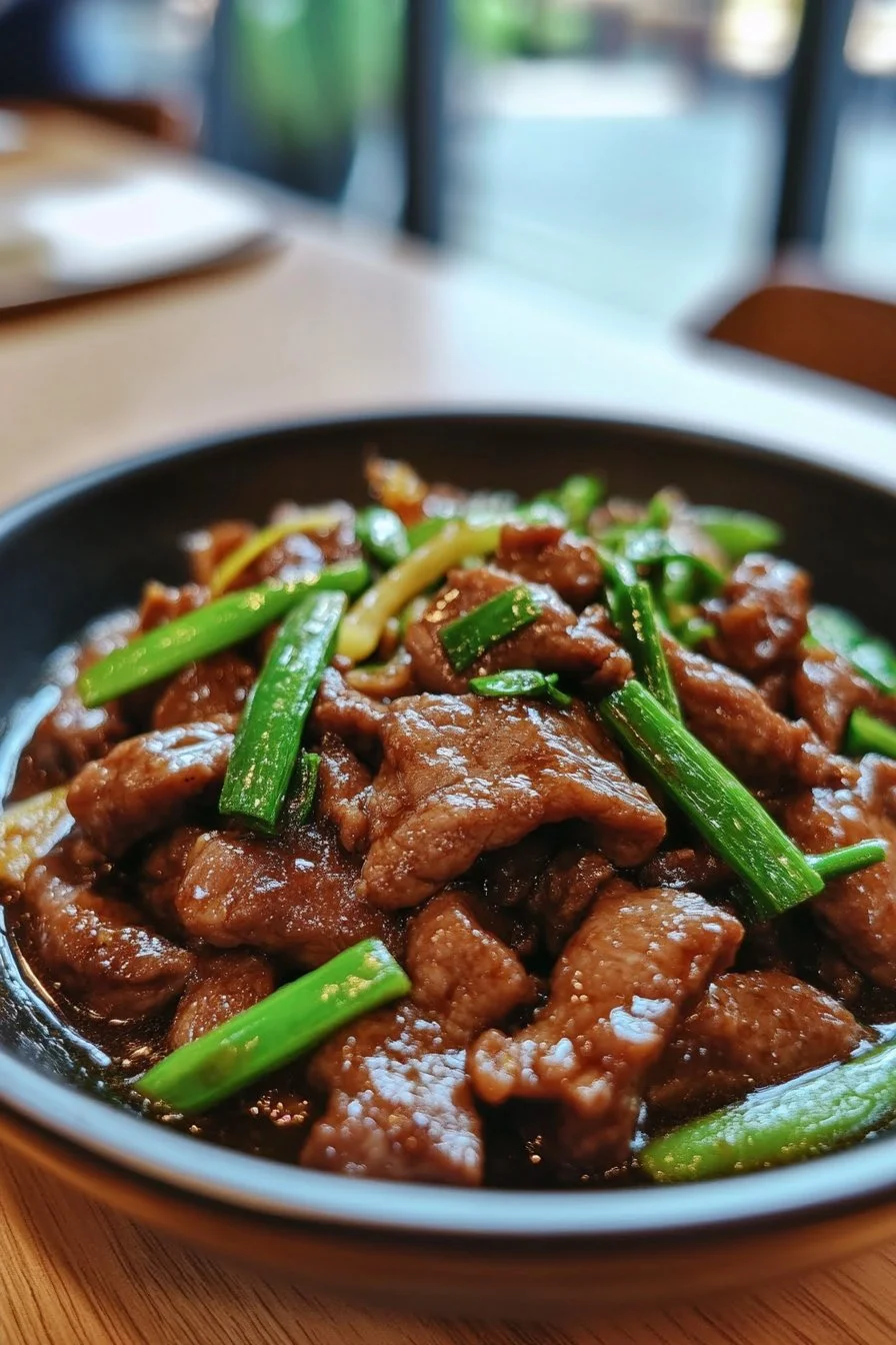 Black Pepper Beef Stir Fry