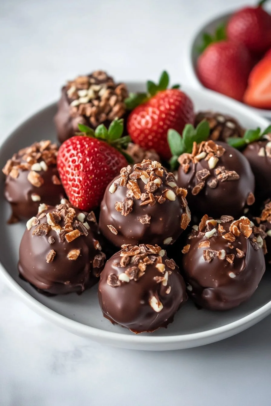 Chocolate Strawberry Yogurt Clusters (Viral Recipe!)