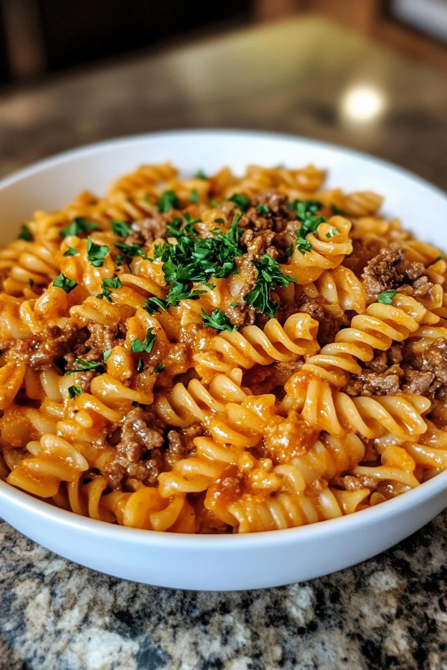 Creamy Beef Pasta
