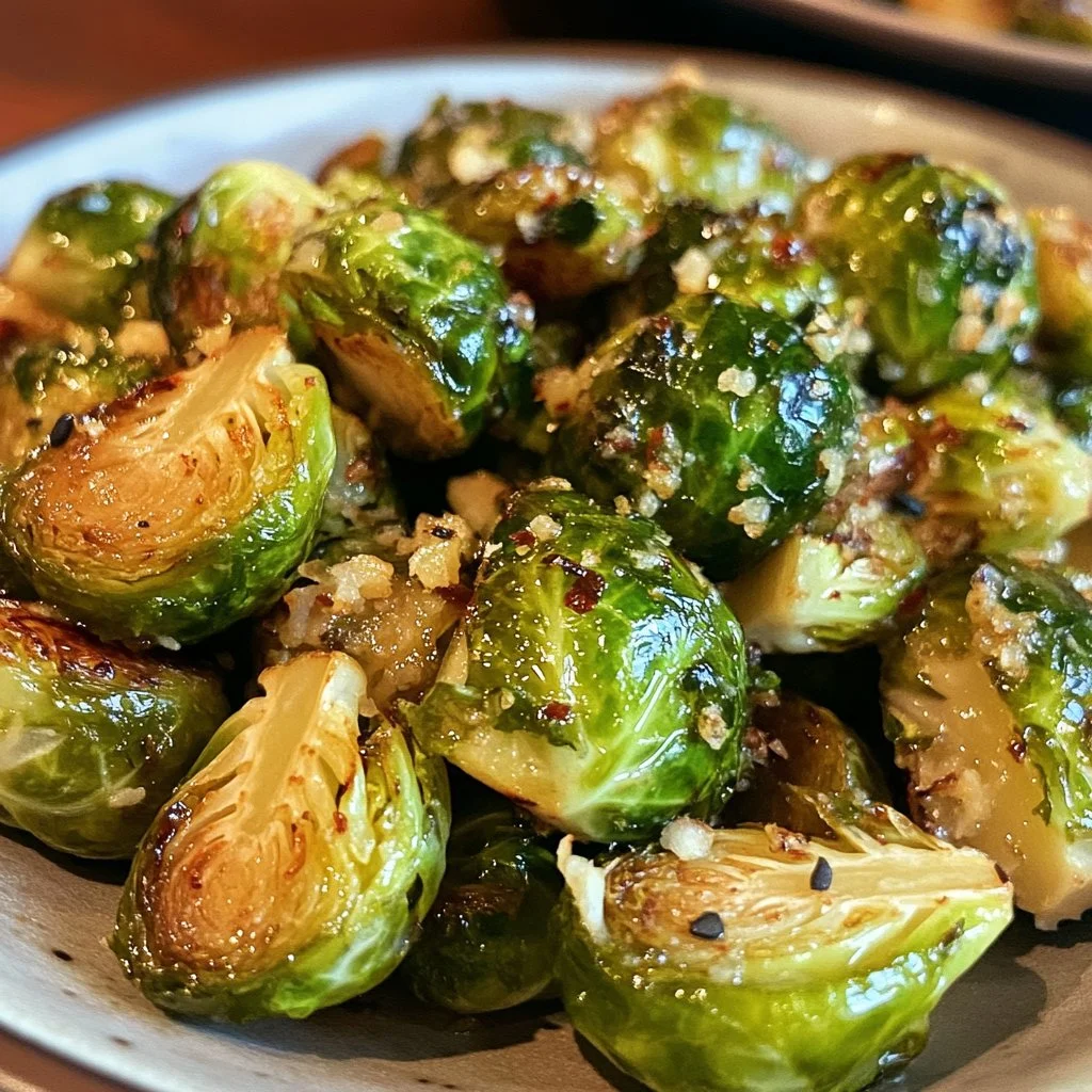 Delicious restaurant-style Brussels sprouts sautéed to perfection.