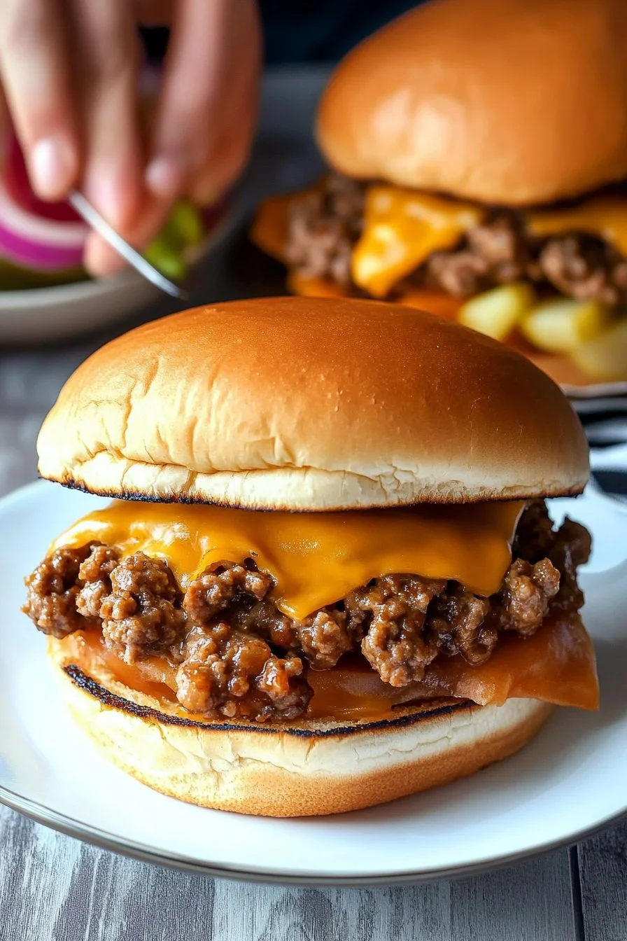 Crockpot Cheeseburgers
