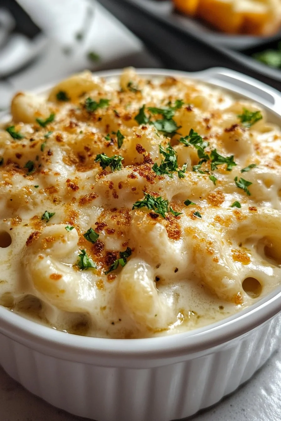 Creamy Chicken Mac and Cheese