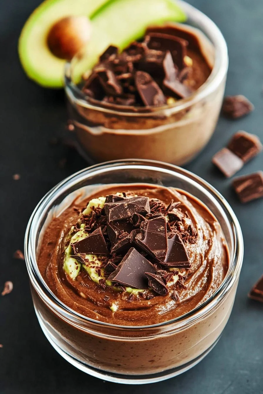 Best 5 Minute Avocado Chocolate Pudding