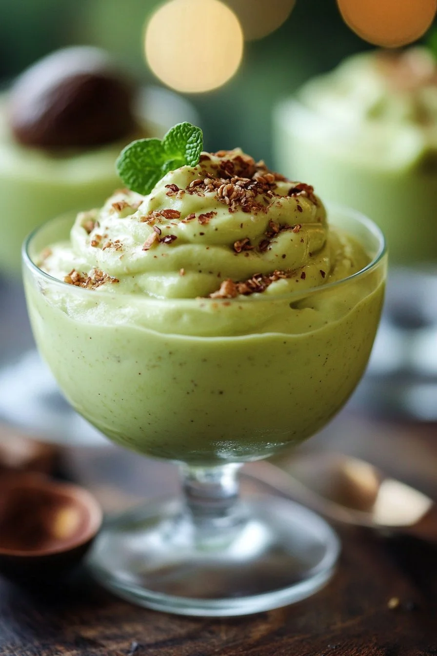 avocado pudding