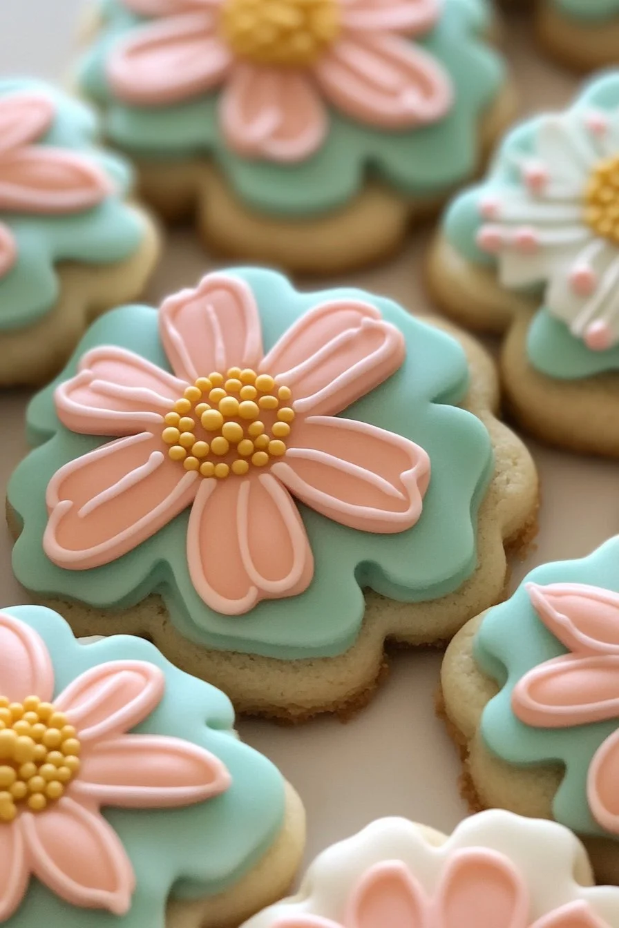 Baby Shower Cookies - Baby in Bloom