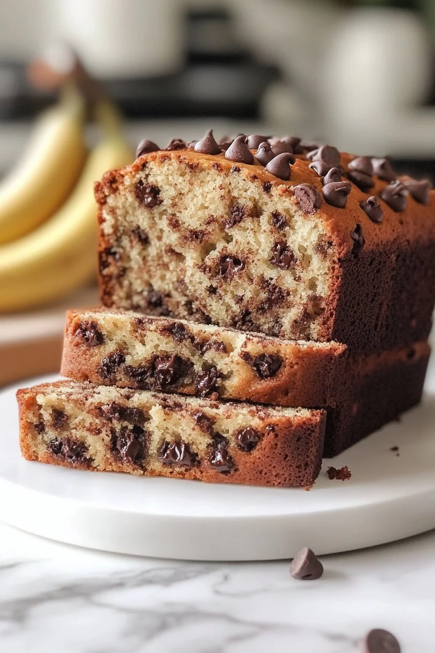 Banana Chocolate Chip Bread