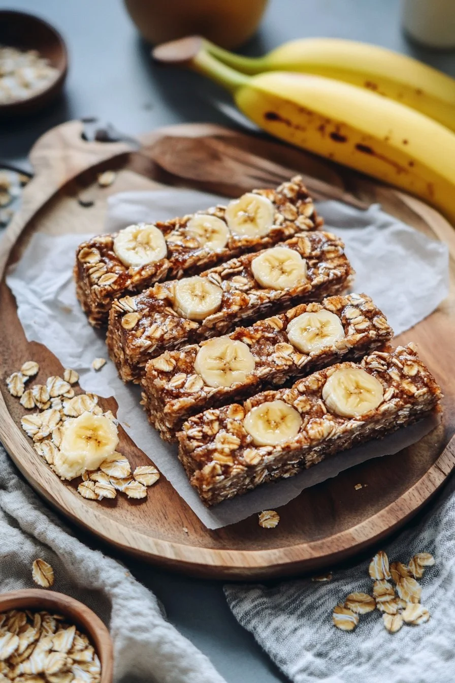 Banana Oatmeal Bars