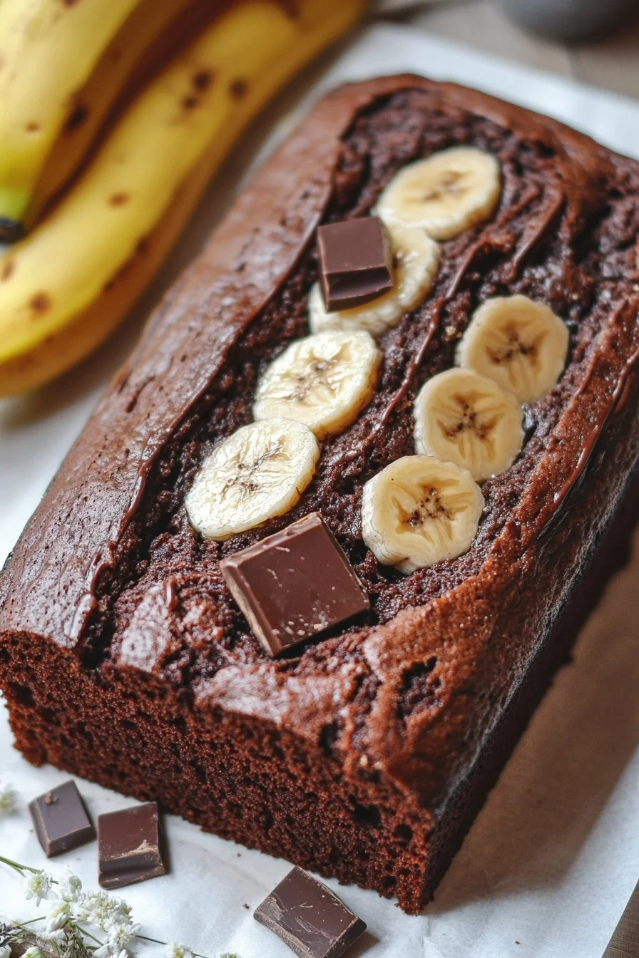 Best Chocolate Banana Bread