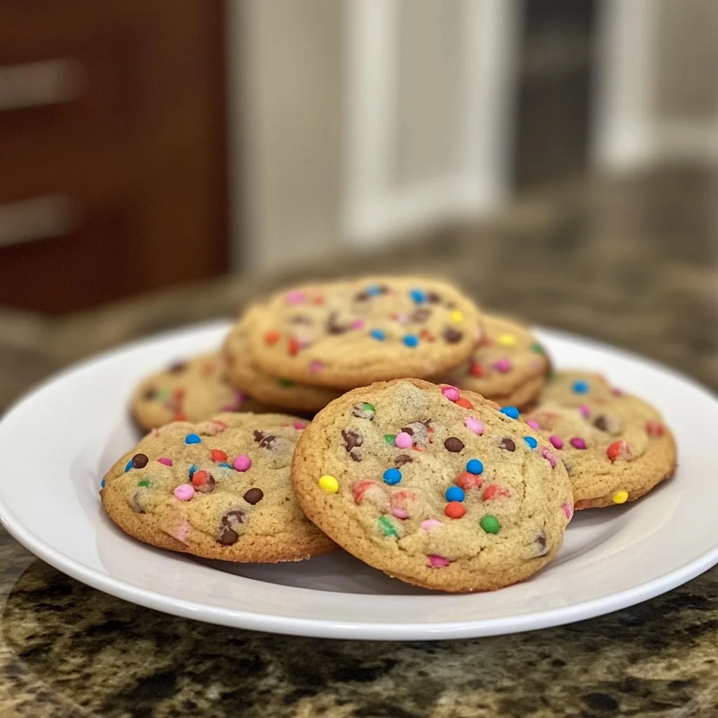 Delicious cake mix cookies baked fresh and ready to enjoy