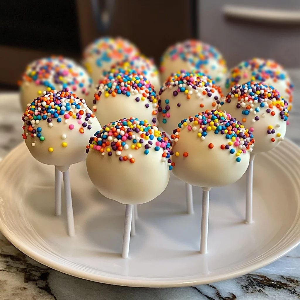 Colorful and tasty cake pops displayed on a table for a festive celebration