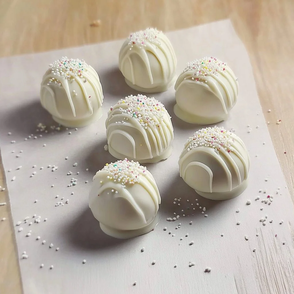 Colorful cakepops displayed on a festive table, perfect for celebrations.